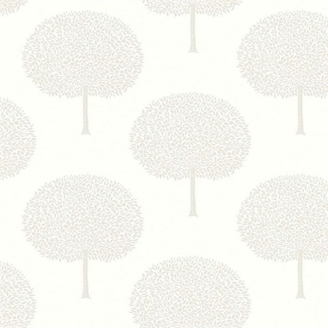 Demi Oak Modern Silhouette Wallpaper