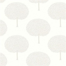 Demi Oak Modern Silhouette Wallpaper