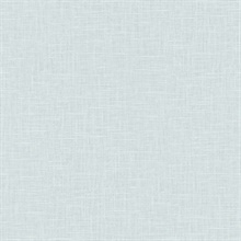 Denim Crosshatch Linen Wallpaper