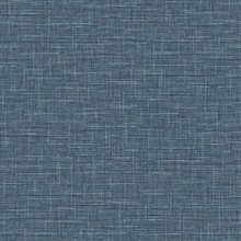 Denim Grasmere Crosshatch Tweed Weave Wallpaper