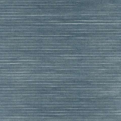 Handcrafted Shimmering Paper Denim Wallpaper