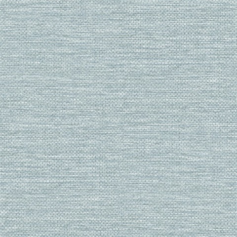 Denim Malin Faux Weave Wallpaper