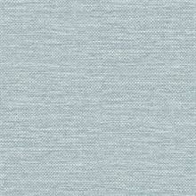 Denim Malin Faux Weave Wallpaper