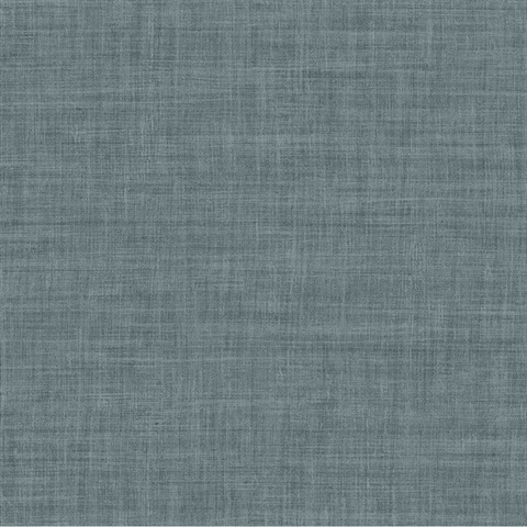 Denim Randi Tight Weave Faux Grasscloth Wallpaper