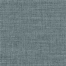 Denim Randi Tight Weave Faux Grasscloth Wallpaper