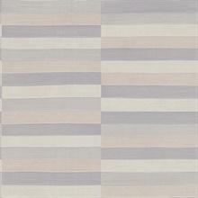 Dermot Pastel Horizontal Leather Stripe Textured Wallpaper