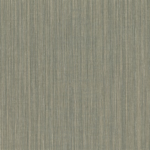 Derrie Green Vertical Stria Wallpaper