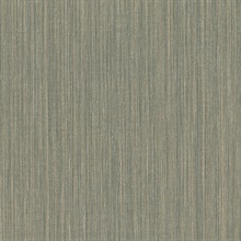 Derrie Green Vertical Stria Wallpaper