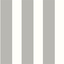 Designer Stripe Stripes Argos Grey Peel and Stick Wallpaper