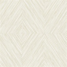 Dew Drop Herringbone Diamond Wallpaper