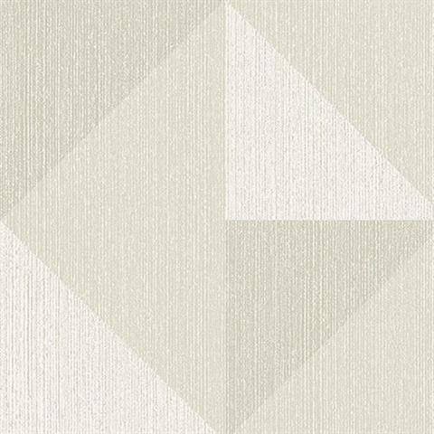 Diamond Grey Tri-Tone Geometric Wallpaper