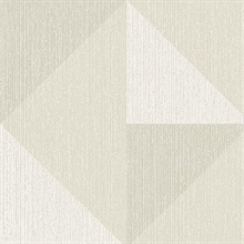 Diamond Grey Tri-Tone Geometric Wallpaper