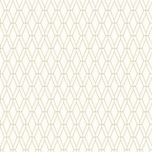 Diamond Lattice Wallpaper - Gold