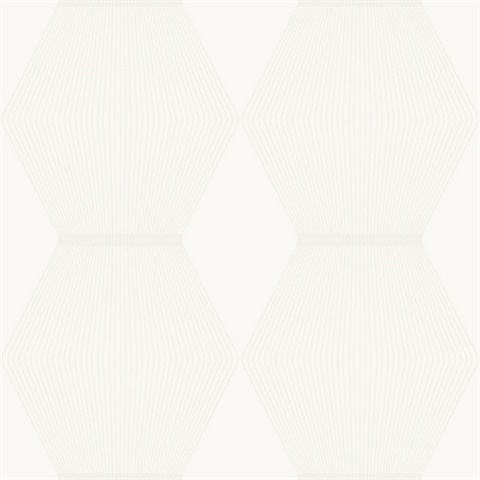 Diamond Legacy White Wallpaper