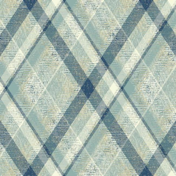 HO3358 | Diamond Plaid | Wallpaper Boulevard