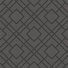 Diamond Trail Geometric Pewter & Charcoal Peel and Stick Wallpaper