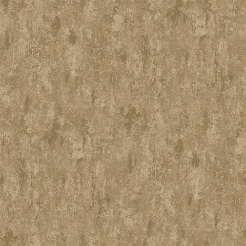 Diorite Brass Metallic Foil Splatter Wallpaper