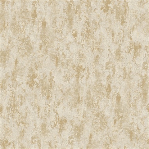 Diorite Gold Metallic Foil Splatter Wallpaper