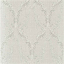 Dis Rumba Off-White Scroll Damask Wallpaper