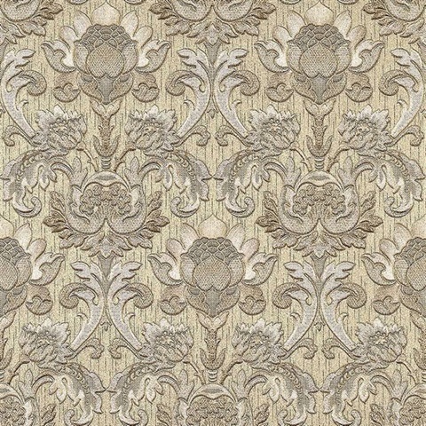 Dis Scudo Gold Damask