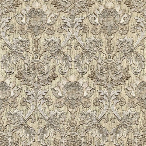 Dis Scudo Gold Damask