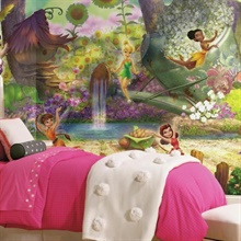 Disney Fairies Pixie Hollow XL Wallpaper Mural