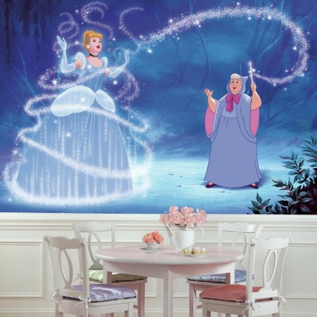 Disney Princess Cinderella Carriage XL Wallpaper Mural