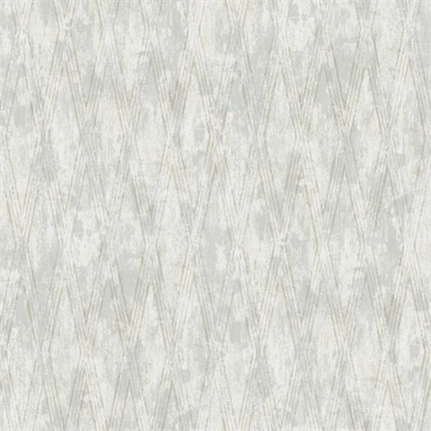 Distressed Harlequin 54 Soft Fog Commercial Wallpaper