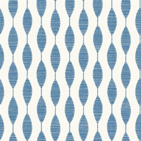 Ditto French Blue Peel and Stick Wallpaper