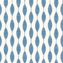Ditto French Blue Peel and Stick Wallpaper