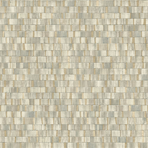 Dobby Gold Geometric Wallpaper