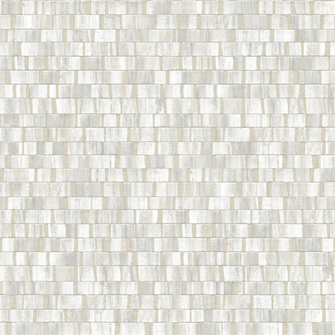 Dobby Light Grey Geometric Wallpaper