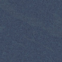 Doe Run Classic Blue Faux Fine Linen Wallpaper