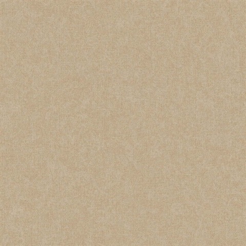 Doe Run Walnut Faux Fine Linen Wallpaper