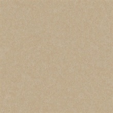 Doe Run Walnut Faux Fine Linen Wallpaper