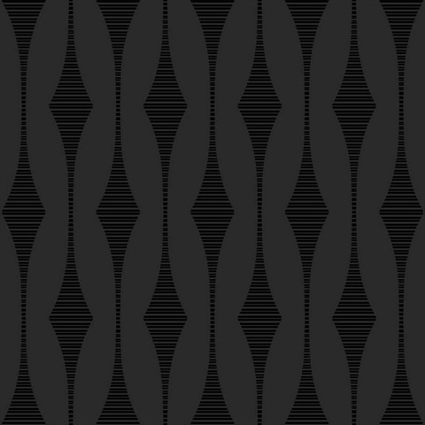 Dorado Shadow Geometric Stripe Wallpaper
