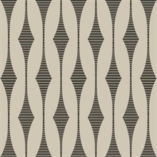 Dorado Zebra Geometric Stripe Wallpaper
