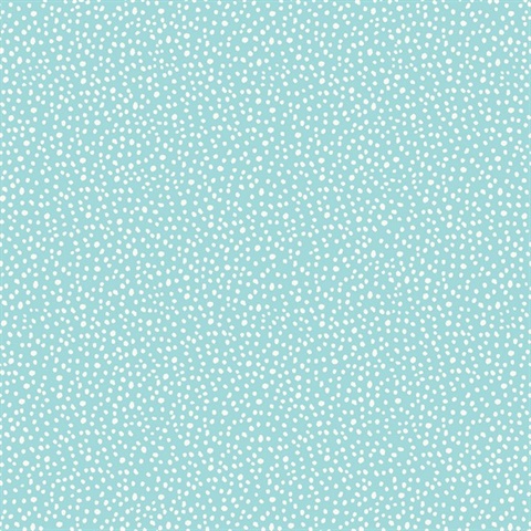 Dotty Light Blue Petite Polka Dot Wallpaper