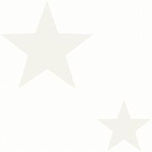 Double Star Pearl White Wallpaper
