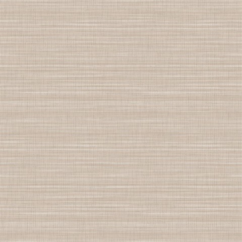 Down To Earth Beige Horizontal Striated Wallpaper