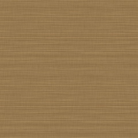 Down To Earth Brass Horizontal Striated Wallpaper