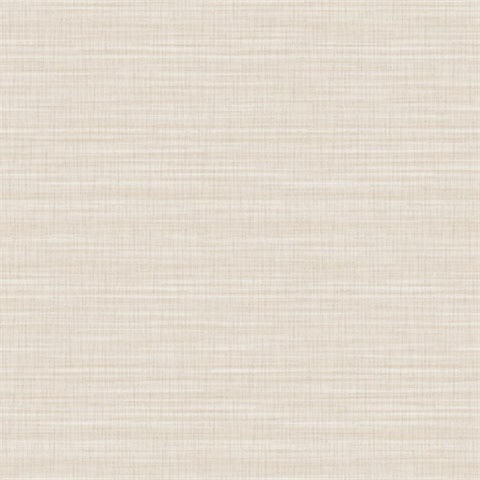 Down To Earth Cream Horizontal Striated Wallpaper