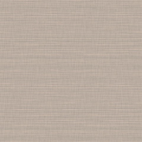 Down To Earth Taupe Horizontal Striated Wallpaper