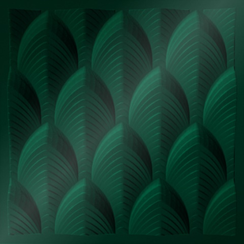 Dubai Ceiling Panels Metallic Green