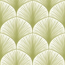 Dusk Green Frond Wallpaper