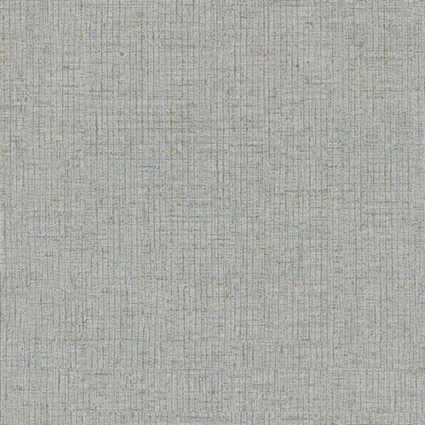 Dusk Rugged Crosshatch Woven Linen Wallpaper