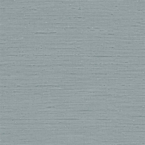 Dusty Blue Faux Grasscloth Wallpaper Stripe Wallpaper