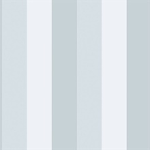 Dusty Blue Secret Stripe Wallpaper