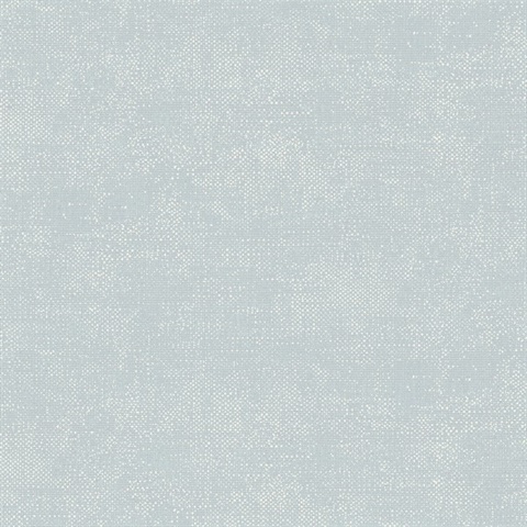 Dusty Teal Micro Texture Weave Wallpaper