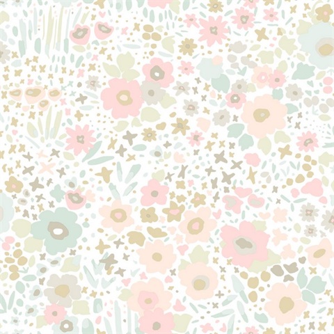DwellStudio Posey Sidewall Premium Peel & Stick Wallpaper